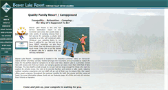 Desktop Screenshot of beaverlakecampground.com