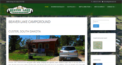 Desktop Screenshot of beaverlakecampground.net